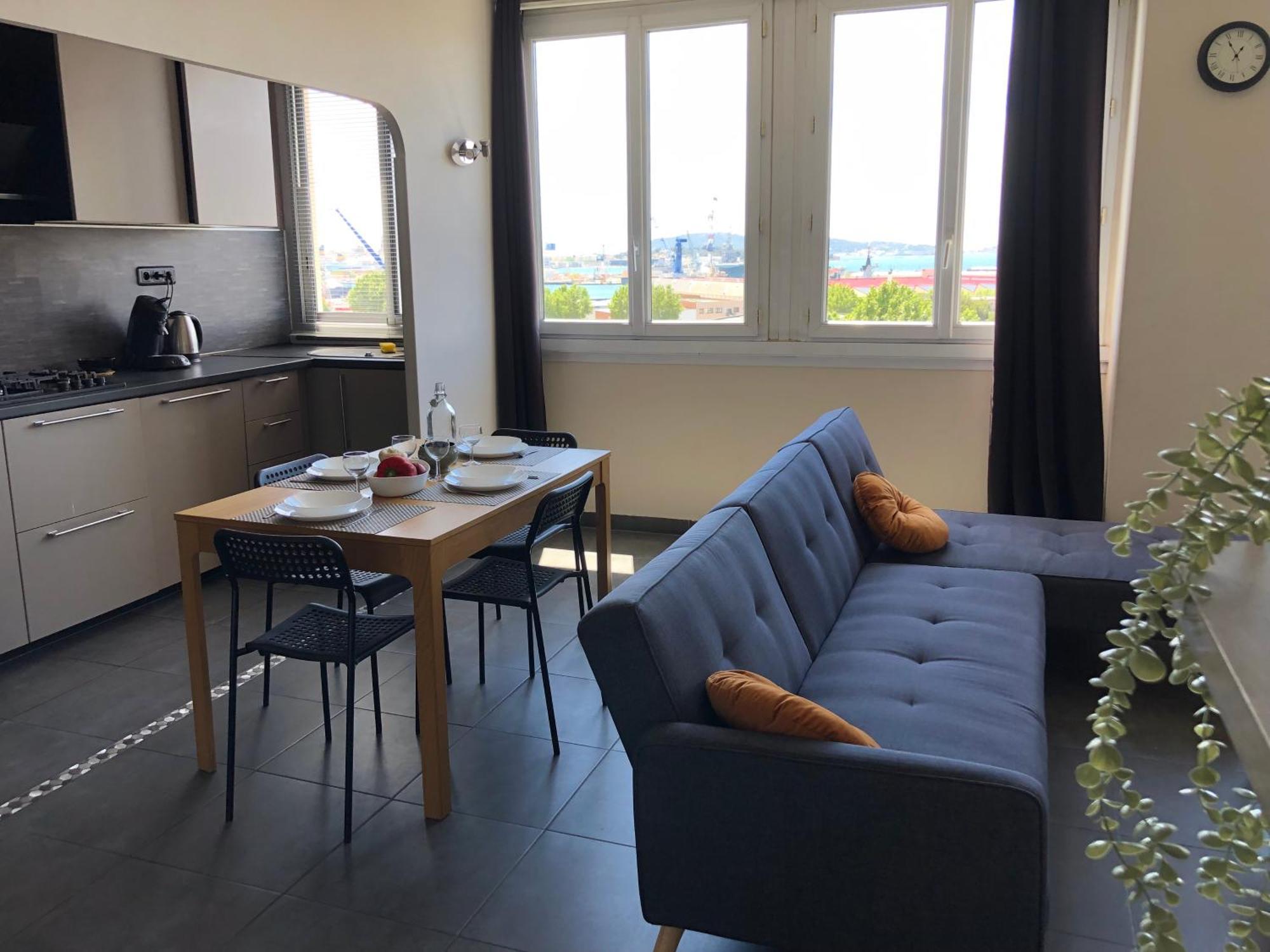 Tout Confort Toulon Centre Appartement 3 Chambres, Vue Sur La Rade Eksteriør billede